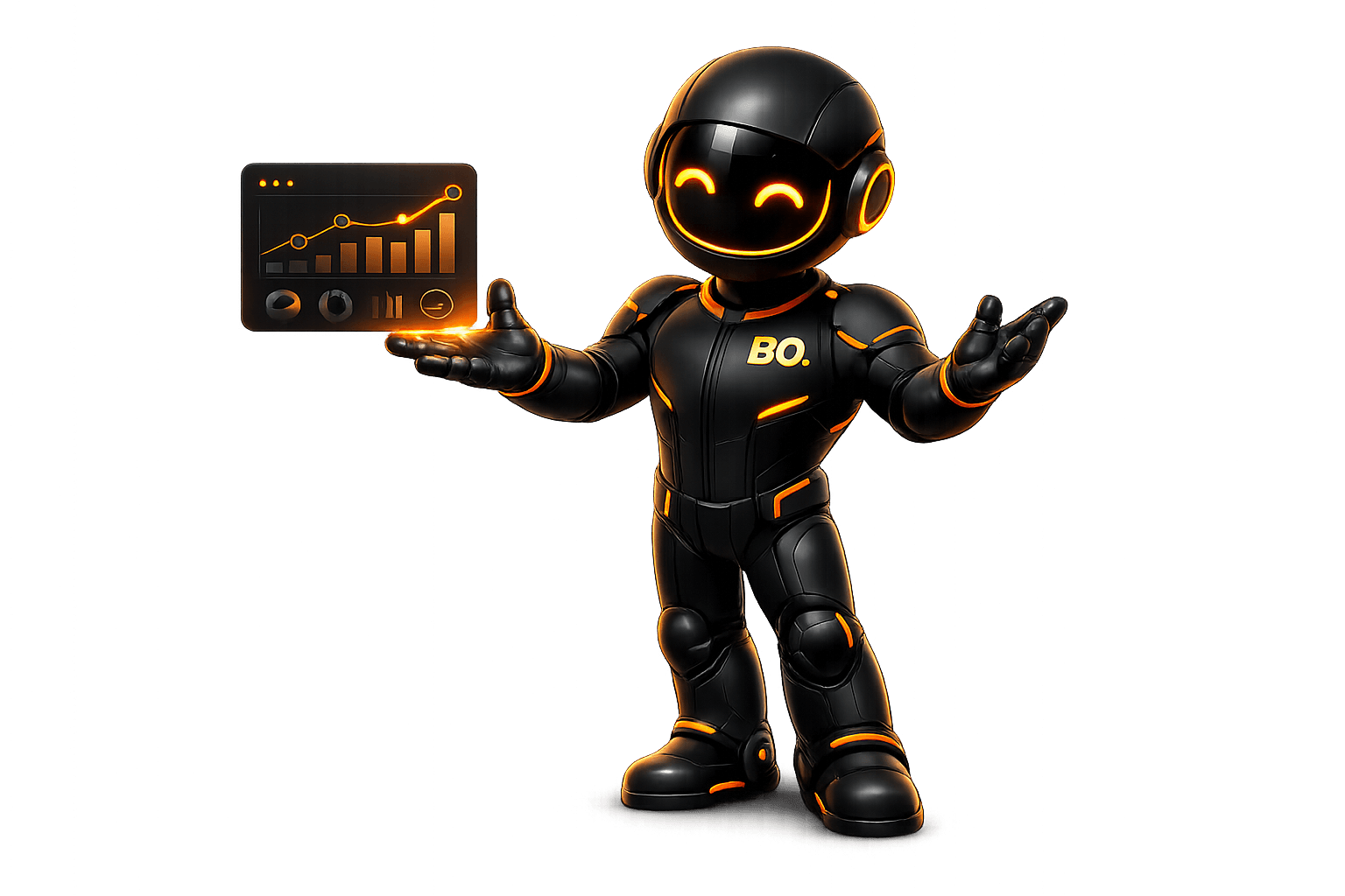 BO apresentando a leitura do jogo